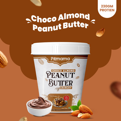 Choco Almond Peanut Butter - Nutty & Chocolatey, Protein Powerhouse, Guilt-Free