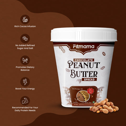 Chocolate Peanut Butter – Smooth Chocolate Bliss, High Protein, Zero Sugar